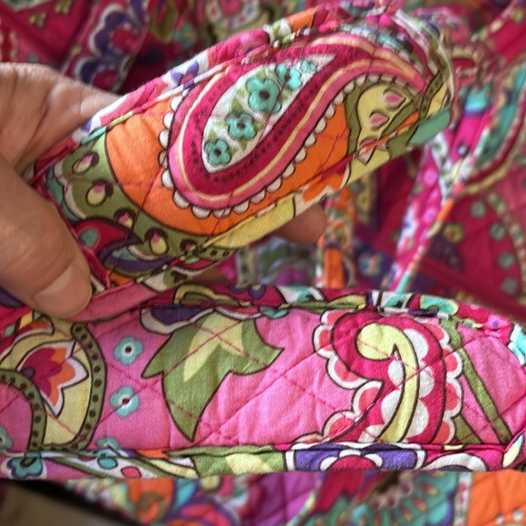 Vera Bradley Pink Swirl Large Tote - Picture 3 of 11